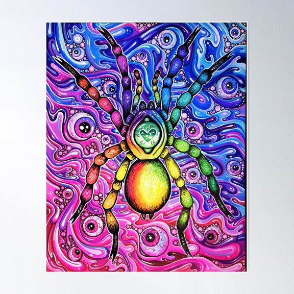Glitterspider Poster Wall Art, Modern Wall Decor For Living Room Bedroom, 8x12 UNFRAMED