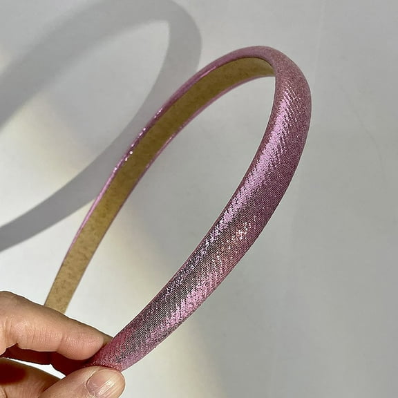 Glittery Elegant Metal Hairband Metallic Barrettes For Women Hairstyles Accessories Shiny Rhinestone Headpiece Party Wedding