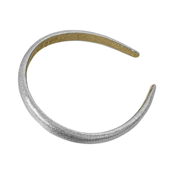 Glittery Elegant Metal Hairband Metallic Hair Clip Barrettes For Women Hairstyles Accessories