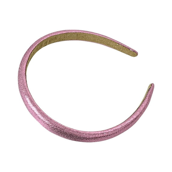 Glittery Elegant Metal Hairband for Women Metallic Hair Accessories Shiny Hair Clips Barrettes Stylish Hairpieces