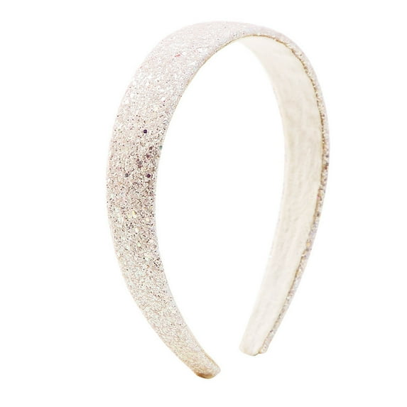 Glittery Hairband for High Hairline - 25cm Wide Colorful Headband Accessory for Stylish