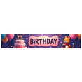 thumbnail image 1 of Glittery Happy Birthday Letter Banner Background Party Decorations for Birthday Party Photography Props Backdrop Decor for Celebrations, 1 of 7