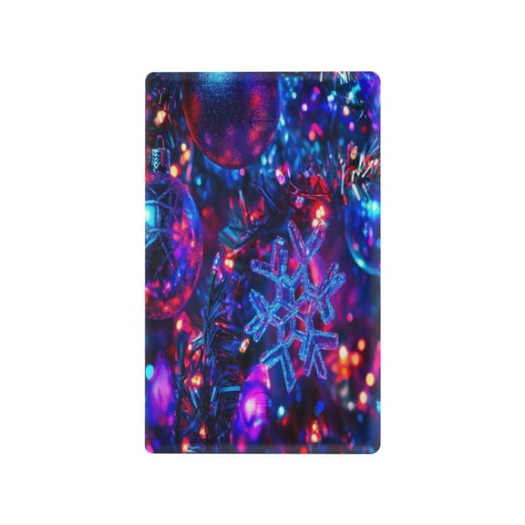 Glittery Ornaments Light Switch Cover Switch Plate Outlet Cover Plug Cover for Electrical Outlet