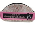 thumbnail image 1 of Glitz & Glam Makeup Brush Holder Pink Rhinestones, 1 of 2