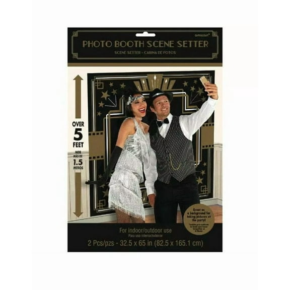 Glitz Glam Scene Setter Birthday Party Room Decorations Backdrop Roaring 20'S