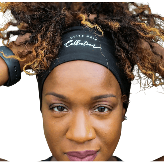 Glitz Hair Collection Sweatband with Grip Strip