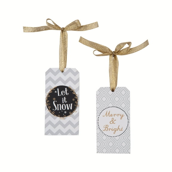 Glitz Holiday Gift Tag Christmas Xmas Ornament A/3