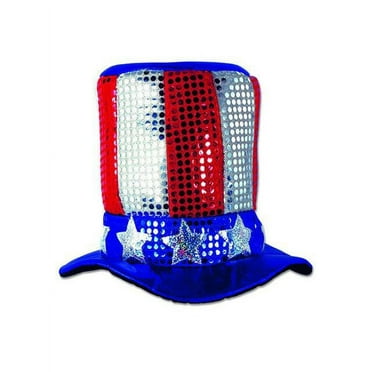 Glitz 'N Gleam Uncle Sam Top Hat