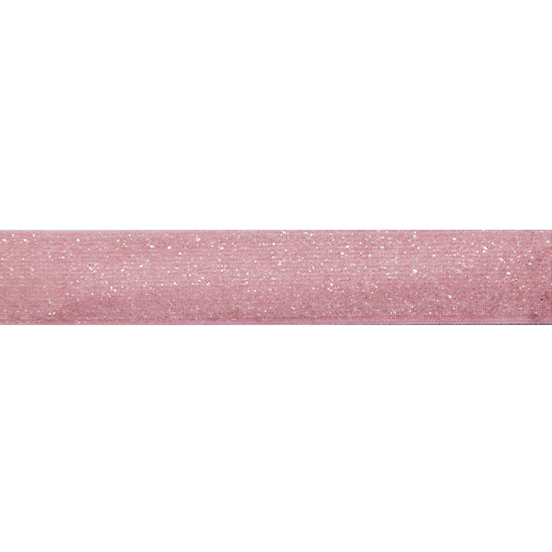 Belagio Enterprises - 5/8" width Glitz and Glamour Elastic Ribbon (20 Yard Roll) - BE-306-20 Pink