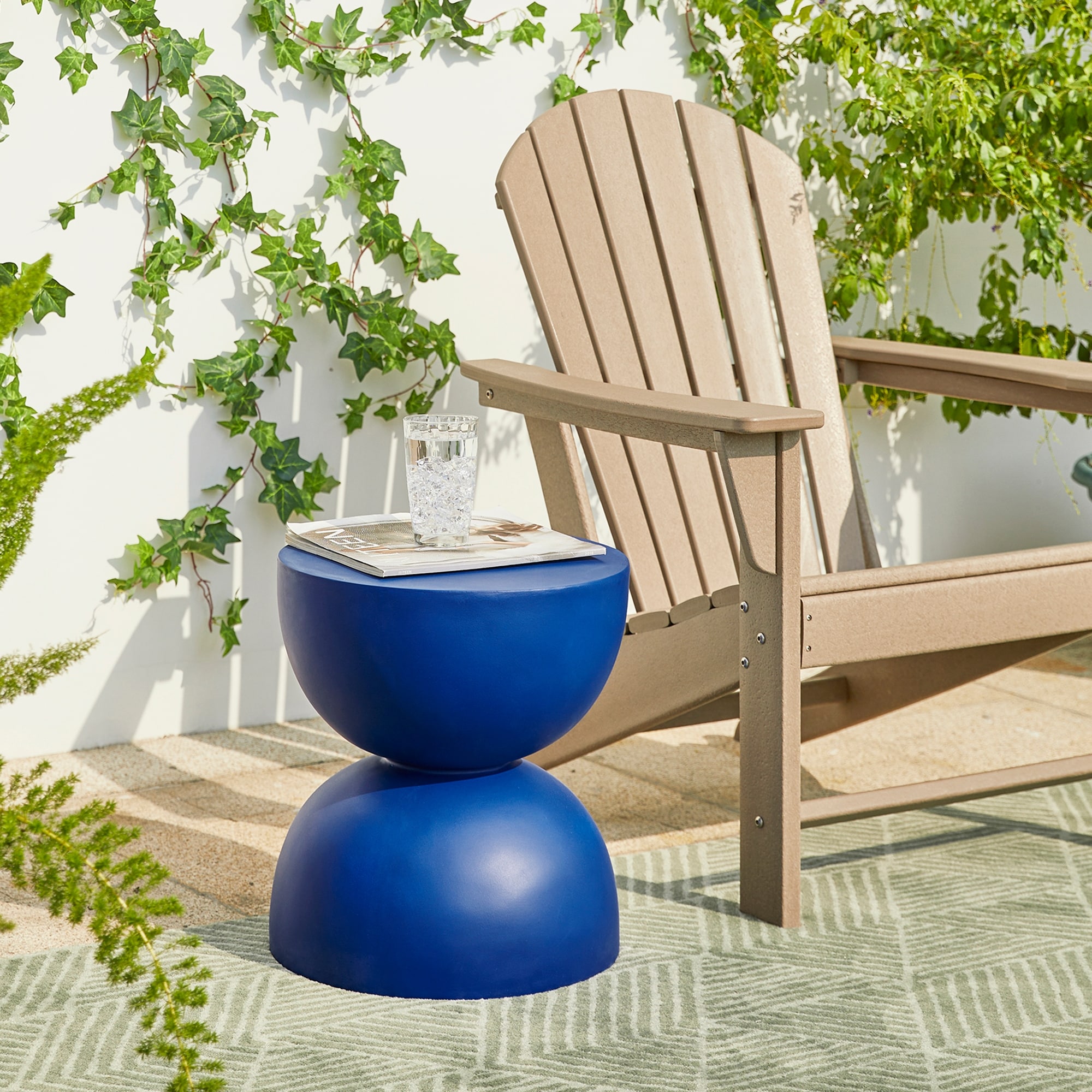 Modern garden deals stool