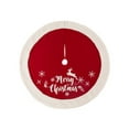 thumbnail image 1 of Glitzhome 48″ D Merry Christmas Tree Skirt, 1 of 5