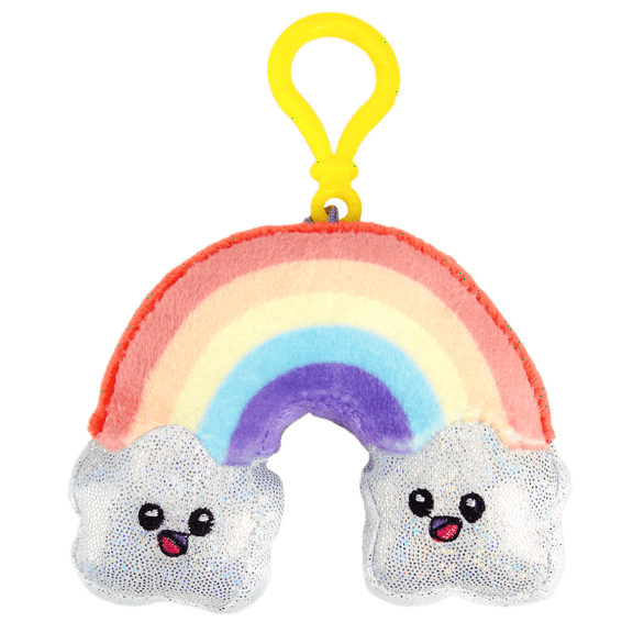 Glitzy Clips Rainbow