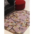 thumbnail image 1 of Glitzy Rugs  5 x 8 ft. Hand Tufted Wool Floral Rectangle Area Rug - Beige, 1 of 1