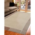 thumbnail image 1 of Glitzy Rugs UBST00206K0001A16 8 x 11 ft. Hand Knotted Tibbati Wool Contemporary Rectangle Area Rug, Beige, 1 of 1