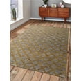 thumbnail image 1 of Glitzy Rugs  Hand Woven Kilim Jute Eco-Friendly Oriental Rectangle Area Rug - Beige & Gold - 3 x 5 ft., 1 of 1