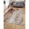 thumbnail image 1 of Glitzy Rugs  Machine Woven Heatset Polypropylene Contemporary Rectangle Area Rug - Beige - 4 ft. 4 in. x 6 ft. 4 in., 1 of 1