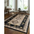 thumbnail image 1 of Glitzy Rugs UBSJ00020S0000A11 6 x 9 ft. Hand Knotted Sumak Jute Eco-Friendly Oriental Rectangle Area Rug, Multi Color, 1 of 1