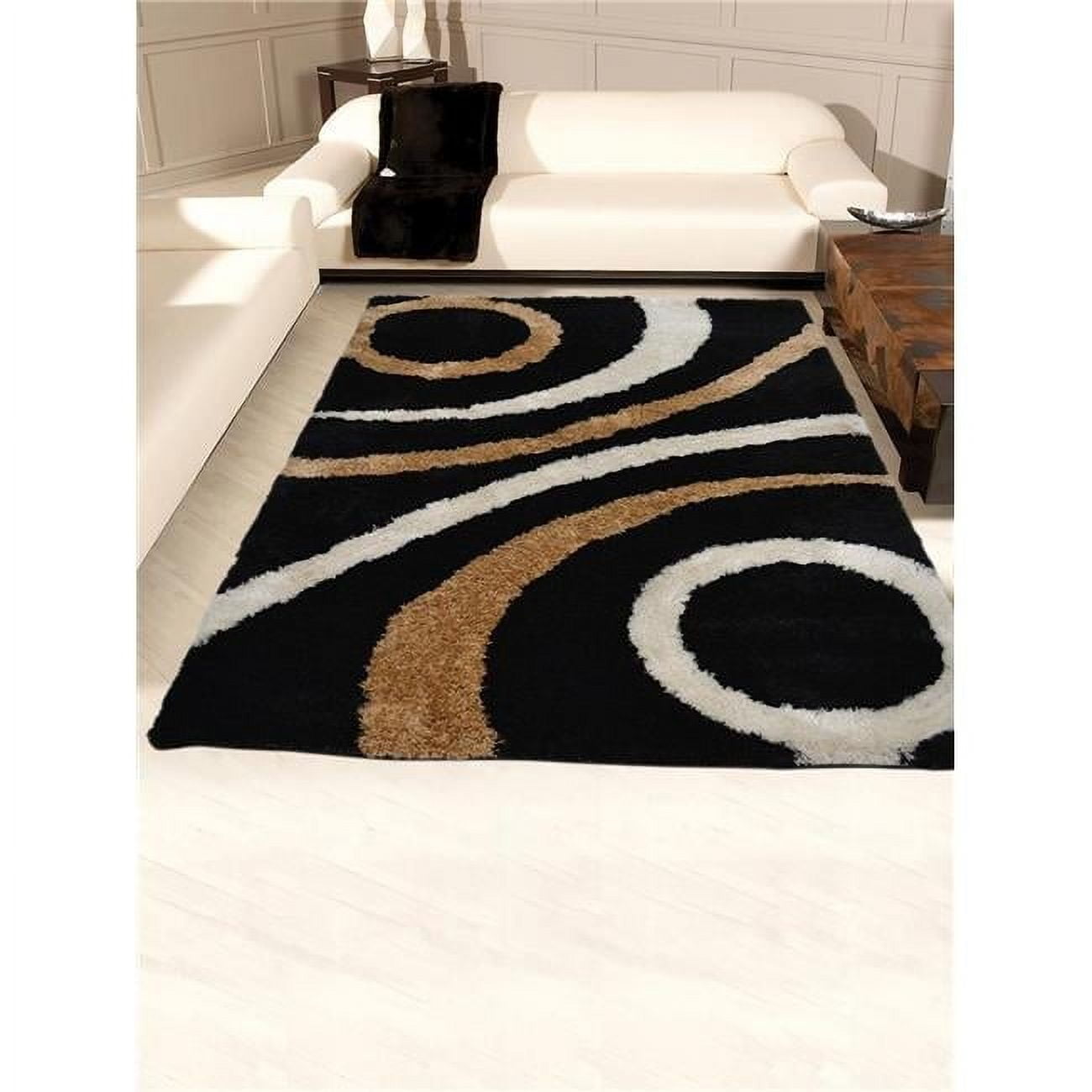 Glitzy Rugs UBSK00002T0002A32 10 x 14 ft. Hand Tufted Shag Polyester ...