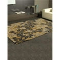 thumbnail image 1 of Glitzy Rugs UBSK00651T0012A17 9 x 12 ft. Hand Tufted Floral Rectangle Wool Area Rug, Gold, 1 of 1