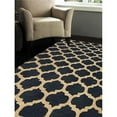 thumbnail image 1 of Glitzy Rugs UBSK05101T0331A1 3 x 5 ft. Hand Tufted Wool Geometric Rectangle Area Rug, Blue & White, 1 of 1