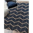 thumbnail image 1 of Glitzy Rugs UBSN01052K0301A15 8 x 10 ft. Hand Knotted Wool Geometric Rectangle Area Rug, Blue & Beige, 1 of 1