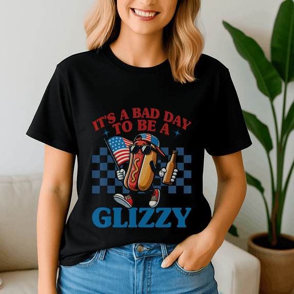 Glizzy Funny 4Th Of July, Independence Day, Fourth Of July,4 Of July Shirt, Memorial Day Gift, Usa Flag, Fireworks Shirt, Stars And Stripes Tee, Patriotic Tshirt
