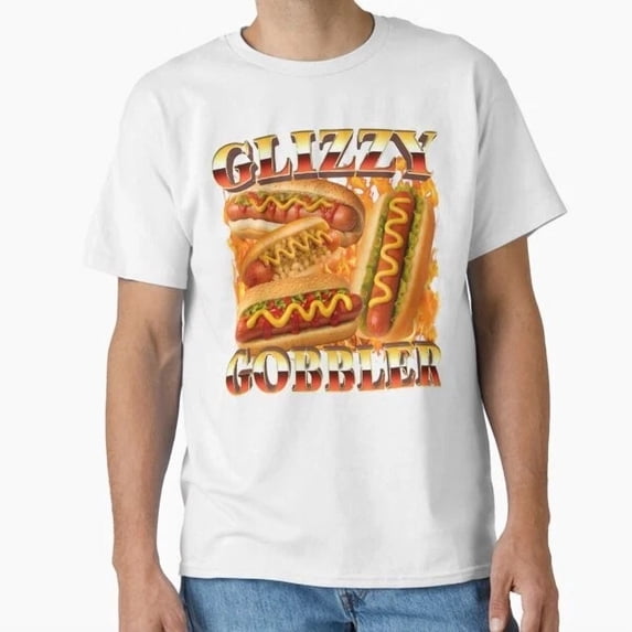 Cur Gift Glizzy Gobbler Hot Dog White For Friends Gift Classic Look Suited To ...