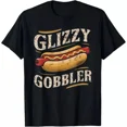 thumbnail image 1 of Glizzy Hot Funny Dog Gobbler Champion Tee Shirt Unisex S-5XL Hot Trending Shirt, Vintage Birthday Gift, 1 of 2