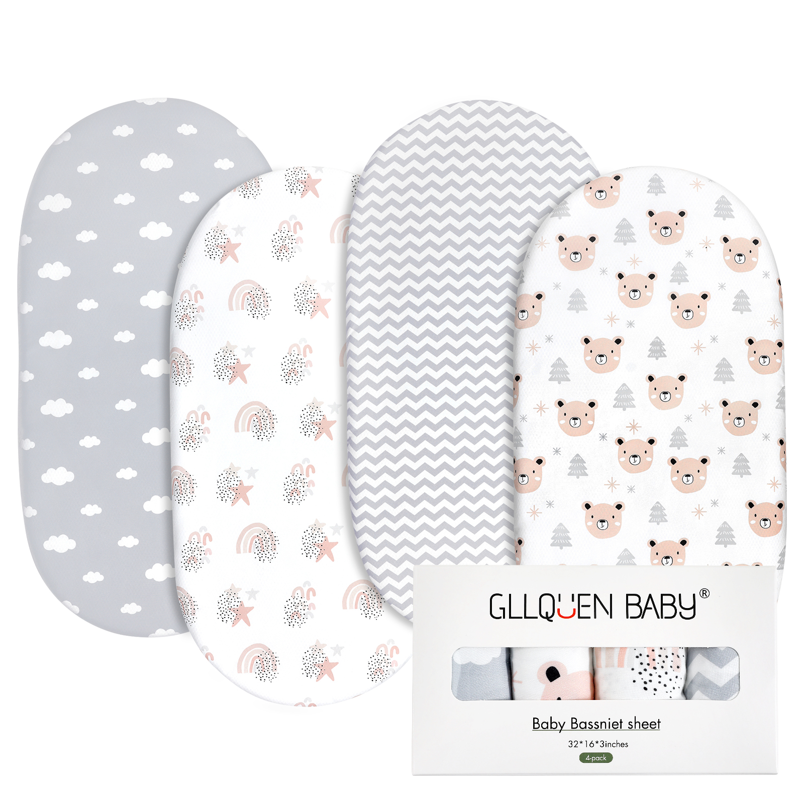 Garanimals Cotton Sheets, Set of 2