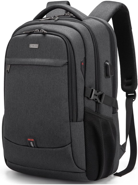 Travel Laptop Backpack for Men/Women,Black backpack with USB Charging Port 17.3 inch laptop bag Business Waterproof College Backpack