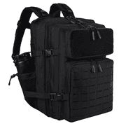 GlneYos Hiking Backpack 45L Camping Travel Backpack for Men Women Waterproof Large Capacity Outdoor bag Black