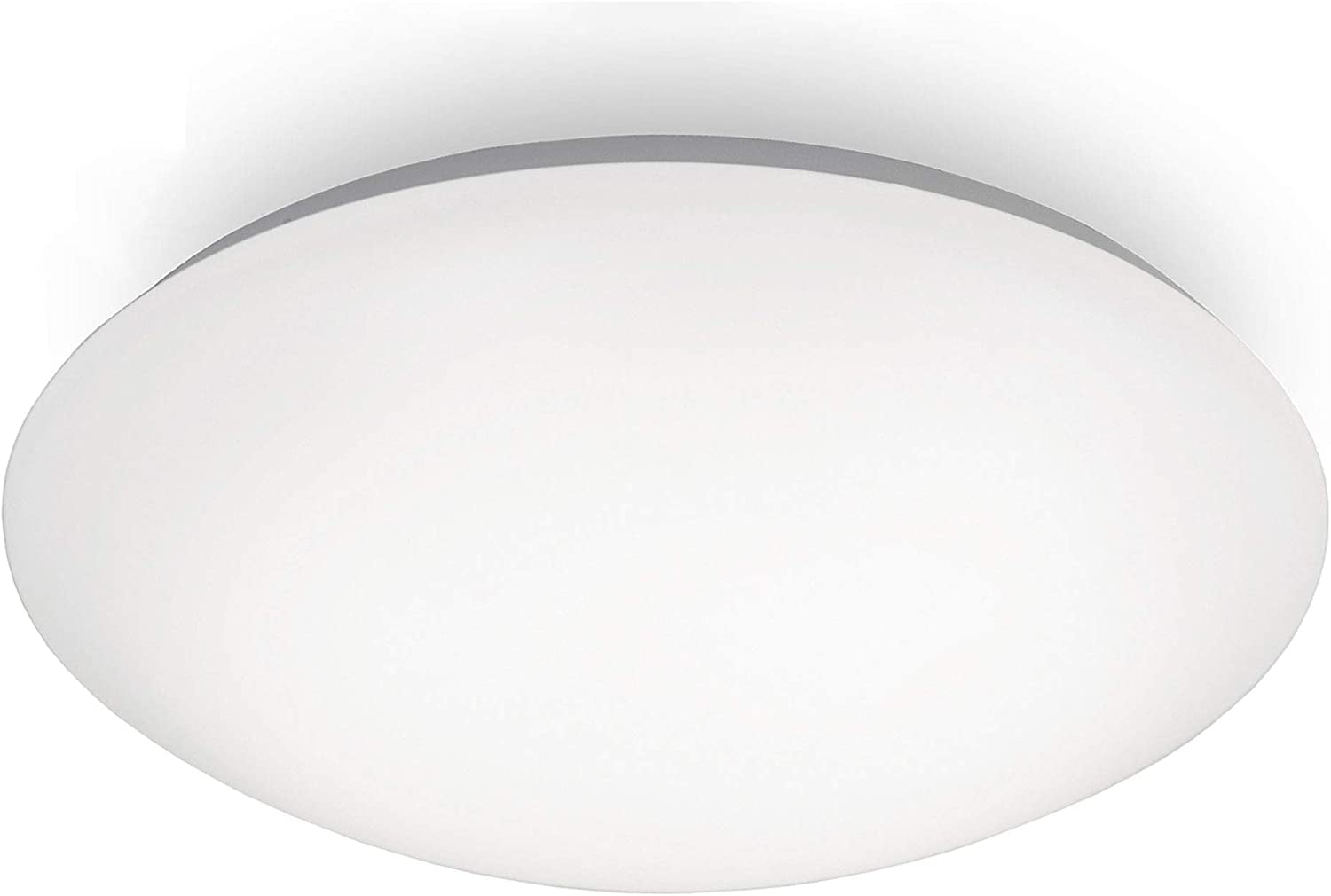 Glo 14in Energy Star Certified LED Flush Mount in White
