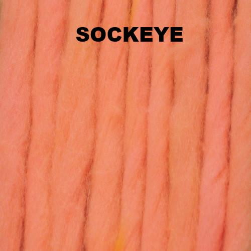 Glo Bugs Yarn, Sockeye