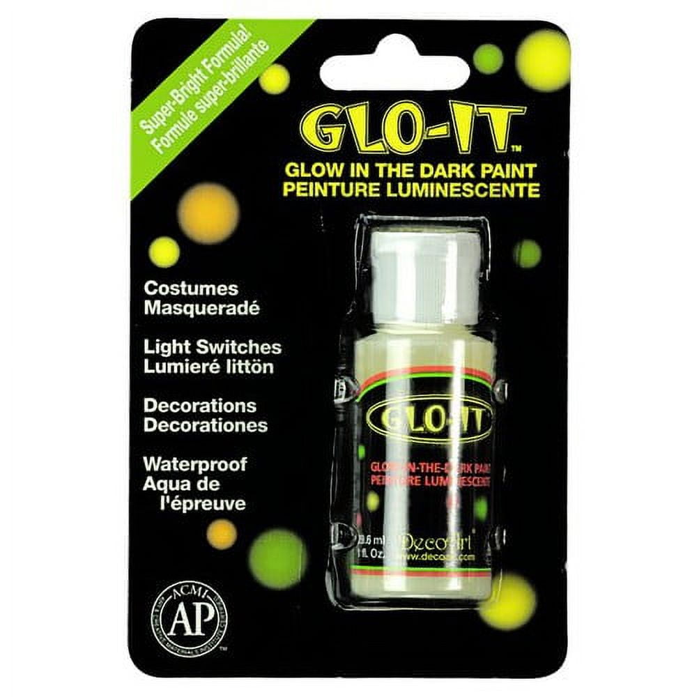 Glo-it Glow in The Dark Paint - 1 oz.
