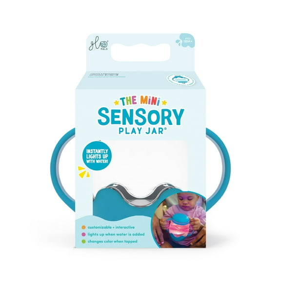 Glo Pals mini jar Blue