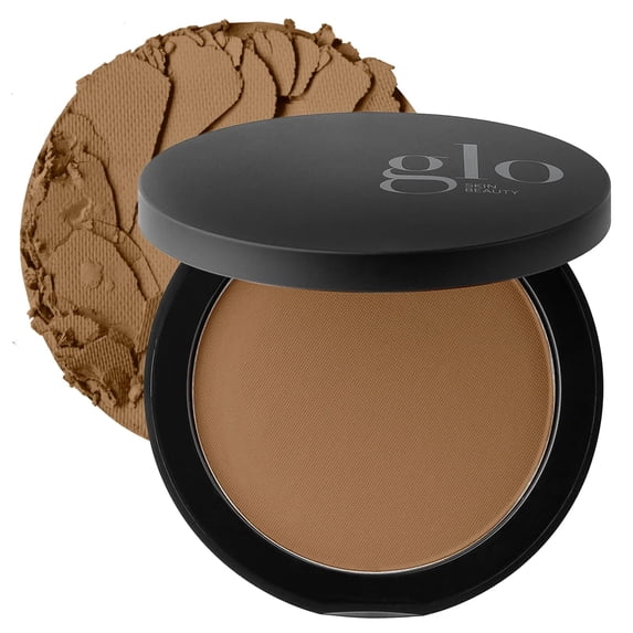 Glo Skin Beauty Pressed Base Powder Foundation Makeup - Flawless Coverage for a Radiant Natural, Second-Skin Finish, Pack of 1