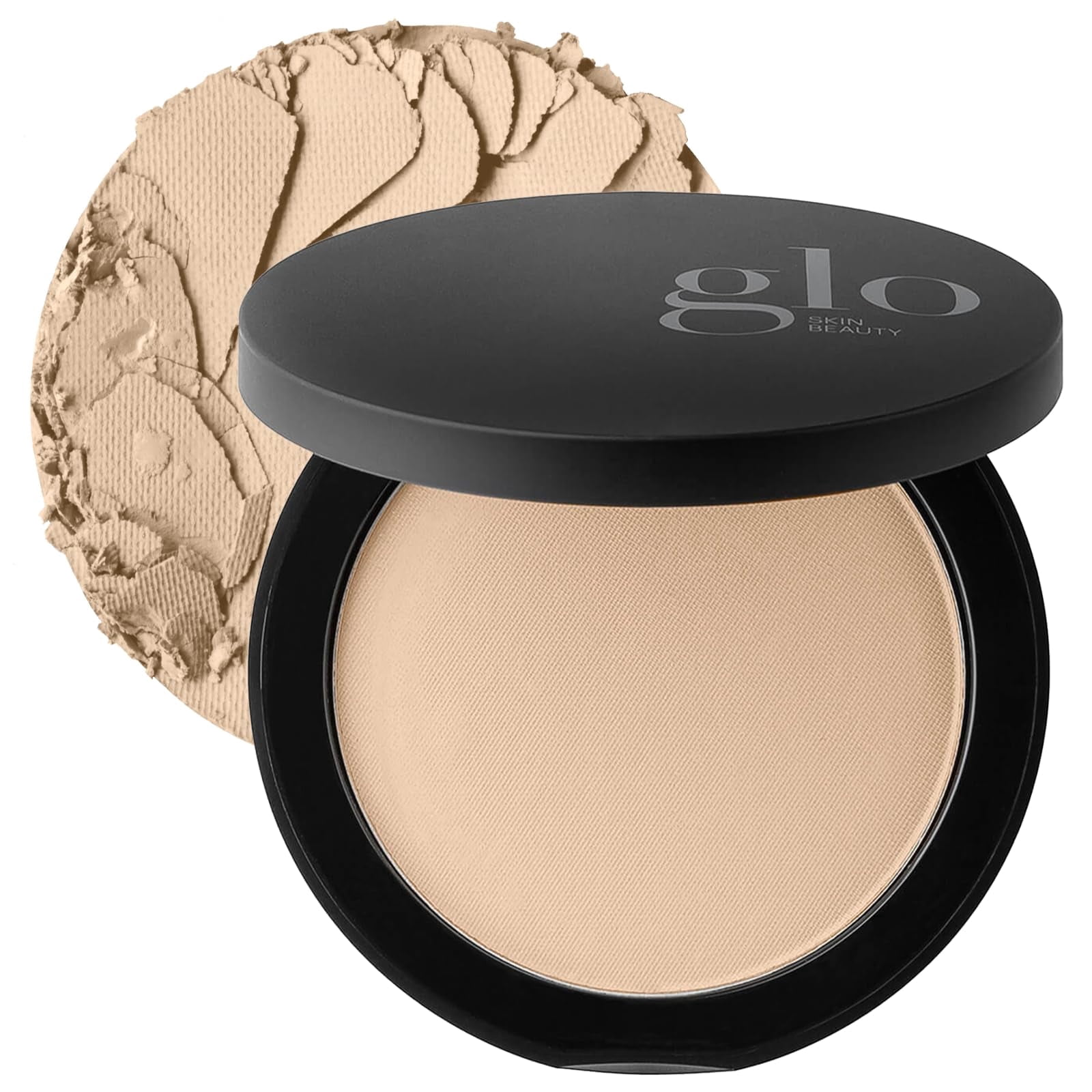 Type A Medium Base Glo Skin Beauty Award-Winning Pressed Base - Natural Medium 0.31 Oz ...