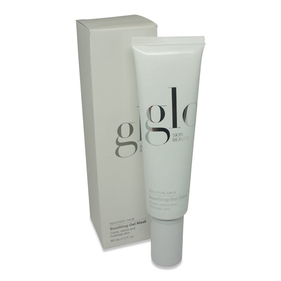 Glo Skin Beauty Soothing Gel Face Mask - Hydrating & Cooling Recovery Facial Mask with Aloe Vera and Cucumber