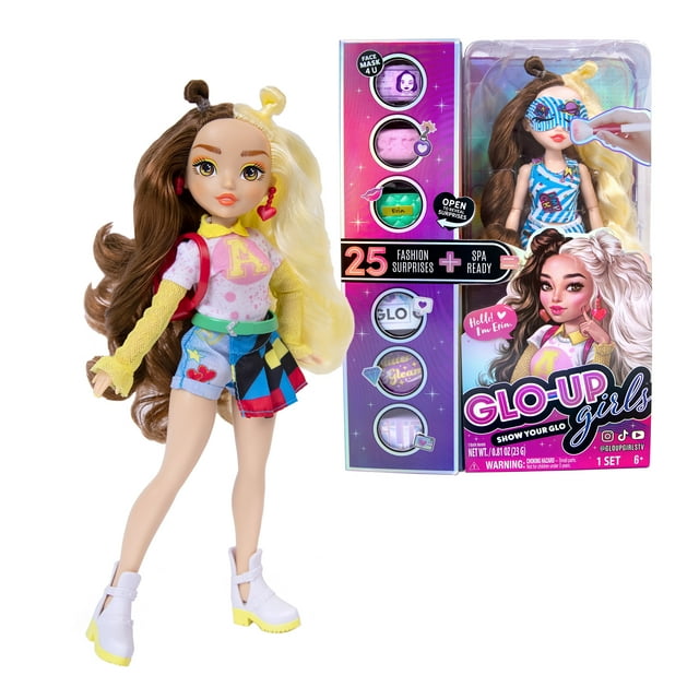 Glo-Up Girls - Erin Fashion Doll - Children Ages 6+ - Walmart.com