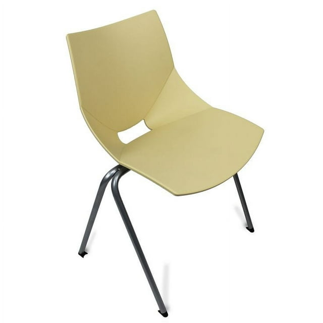 GloDea Shell Outdoor Chair, Beige, Set of 2