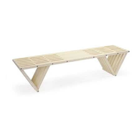 GloDea XQBC70YPPL Outdoor Bench, Pollen