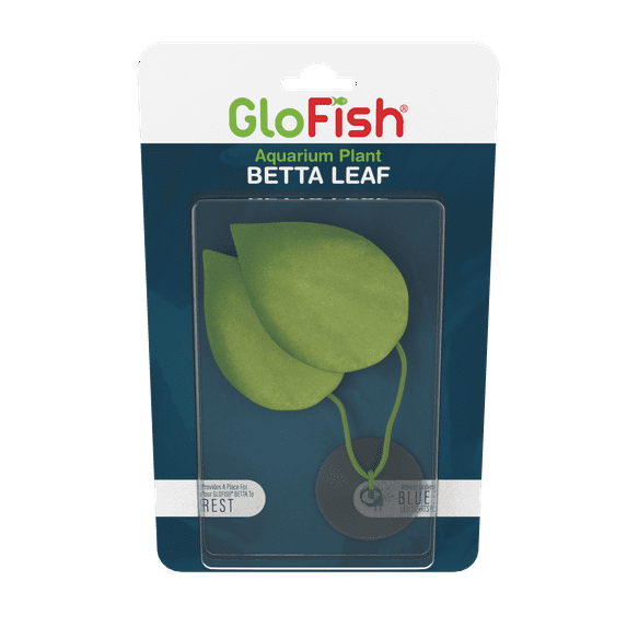 GloFish Betta Leaf, Ornamental Decoration For Tropical Freshwater Betta Aquariums