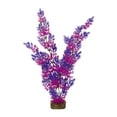 thumbnail image 1 of GloFish Plant Aquarium Décor, Purple and Pink Extra-Large, Fluorescent Under Blue LED Light, 1 of 5