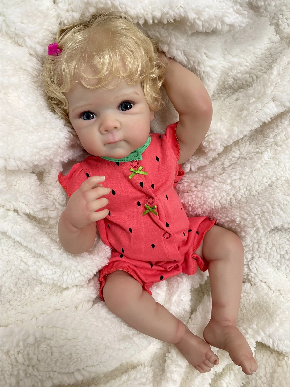 GloTide 50cm Realistic Lifelike Baby Dolls Hot Selling Baby Girl Doll New Hot Products Real Silicone Vinyl Reborn Baby Doll