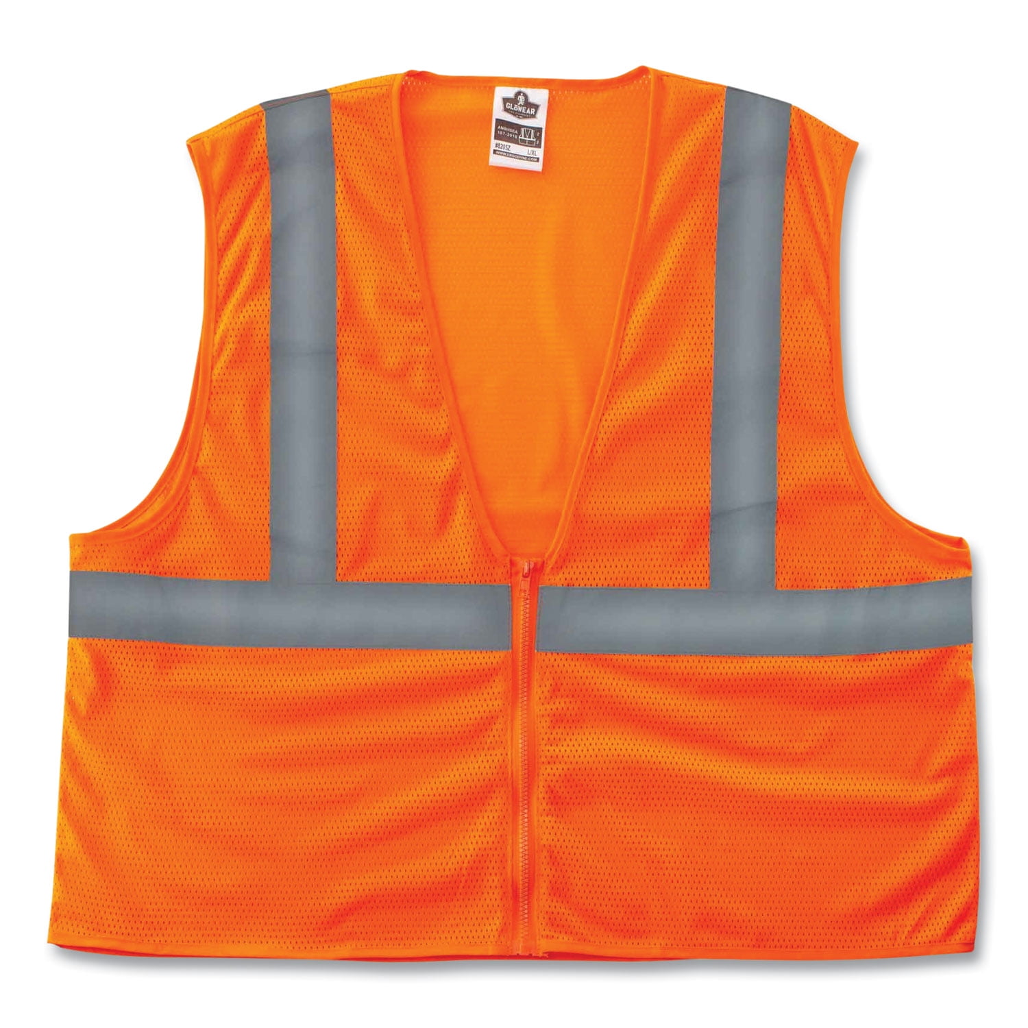 GloWear 8205Z Class 2 Super Economy Mesh Vest, Polyester, Orange, Small/Medium, Ships in 1-3 Business Days GloWear 8205Z Class 2 Super Economy Mesh Vest, Polyester, Orange, Small/Medium, Ships in 1-3 Business Days