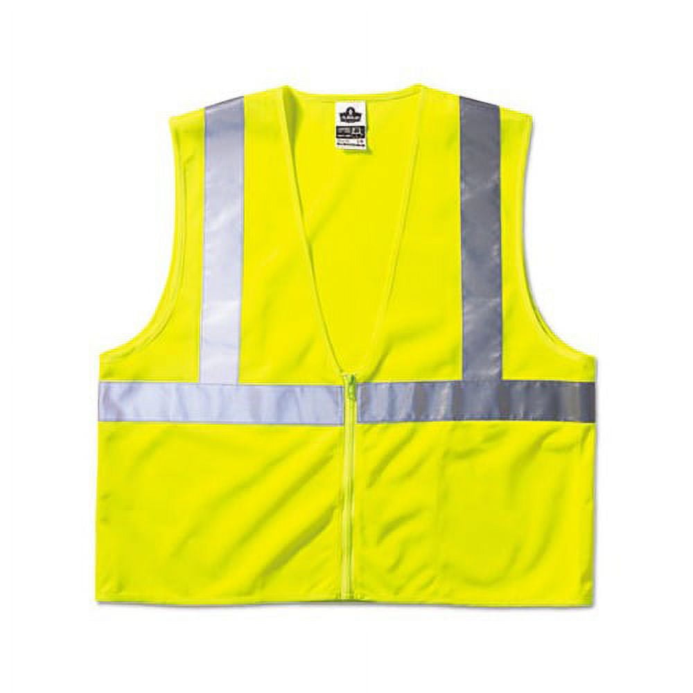 GloWear 8210Z Class 2 Economy Vest, Polyester Mesh, Large to X-Large, Lime GloWear 8210Z Class 2 Economy Vest, Polyester Mesh, Large to X-Large, Lime