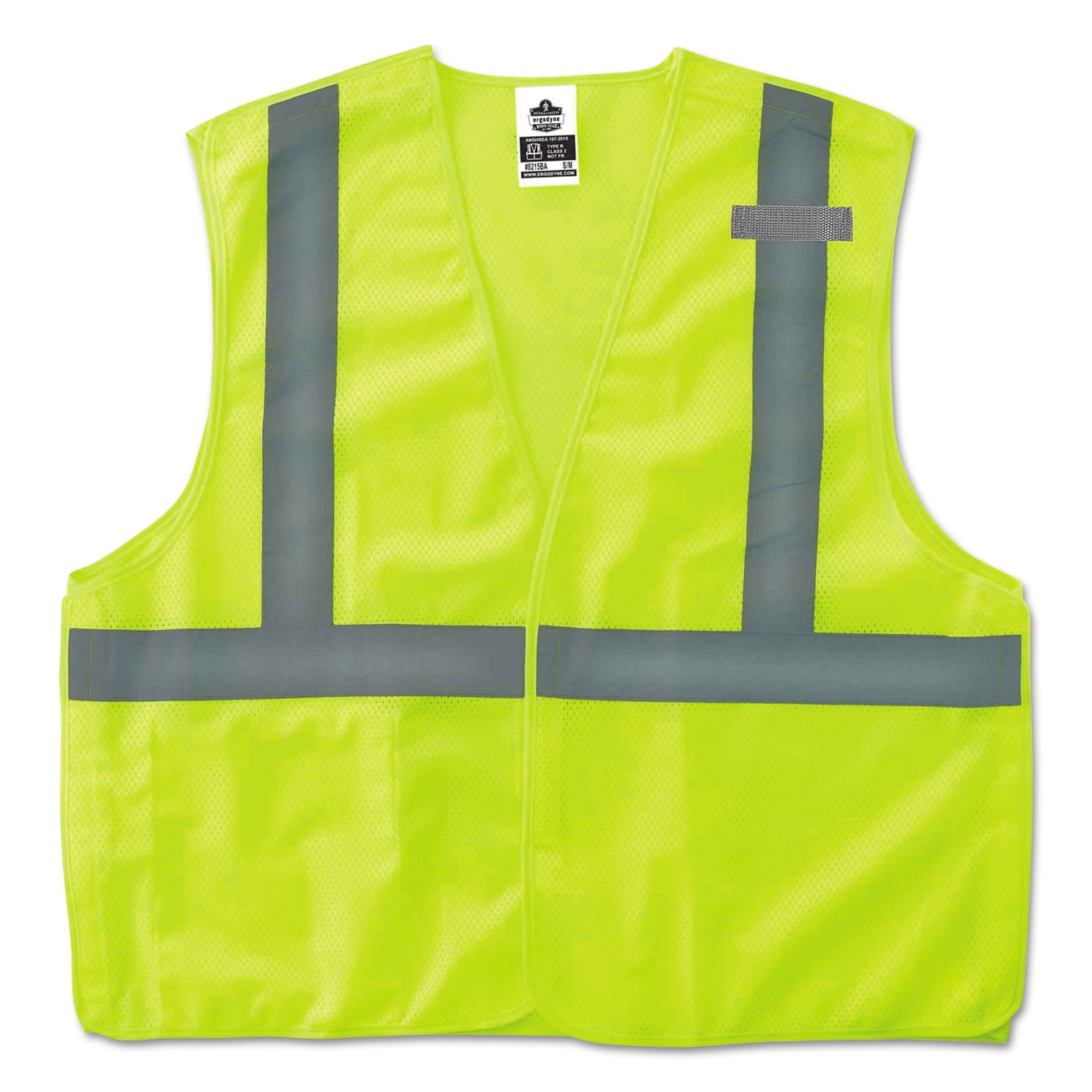 GloWear 8215BA Type R Class 2 Econo Breakaway Mesh Safety Vest, Small to Medium, Lime, Ships in 1-3 Business Days GloWear 8215BA Type R Class 2 Econo Breakaway Mesh Safety Vest, Small to Medium, Lime, Ships in 1-3 Business Days