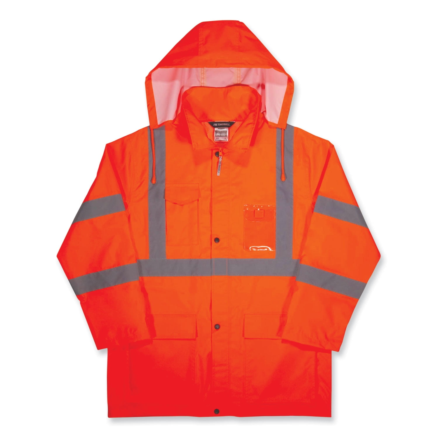 GloWear 8250ZHG Class 2 Hi-Gloss Surveyors Zipper Vest, Polyester, Small/Medium, Orange, Ships in 1-3 Business Days GloWear 8250ZHG Class 2 Hi-Gloss Surveyors Zipper Vest, Polyester, Small/Medium, Orange, Ships in 1-3 Business Days