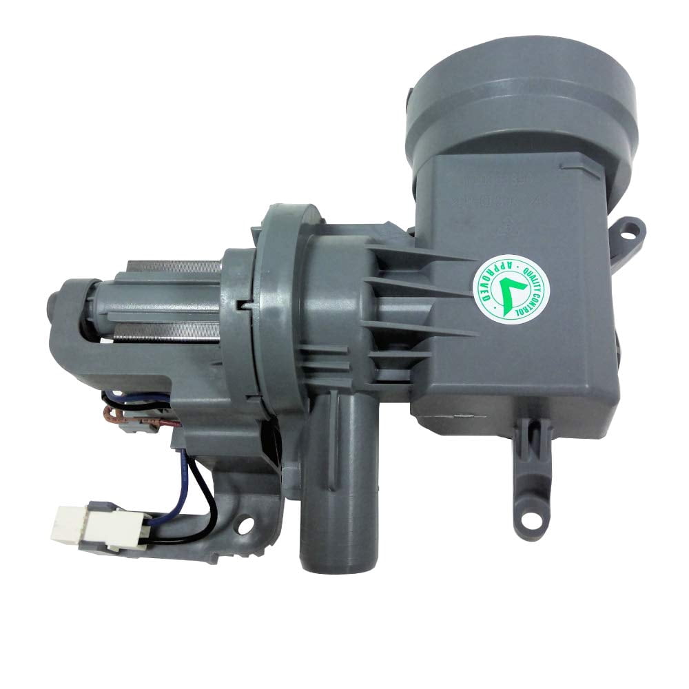 GlobPro 3281367 W10425238 W10799064 W10903216 Washer Water Drain Pump Complete 9" length Approx. Replacement for and compatible with Maytag Whirlpool Heavy DUTY