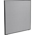thumbnail image 1 of Global Industrial 60-1/4"W x 60"H Office Partition Panel, Gray, 1 of 5